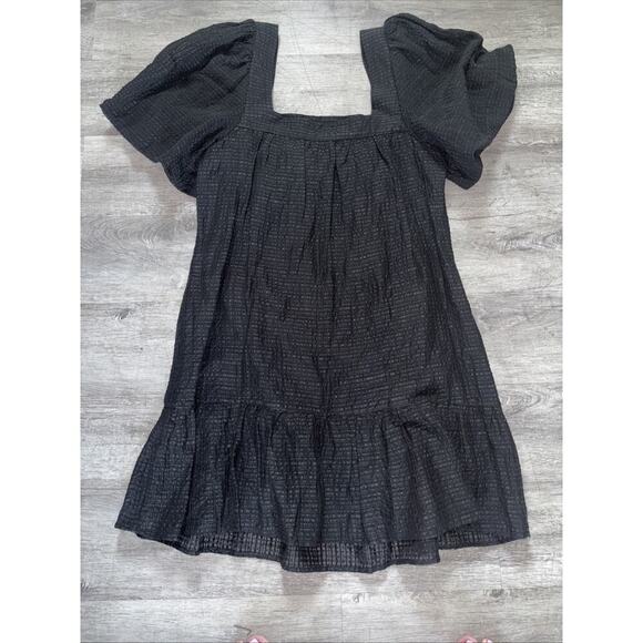 MARIE OLIVER SQUARE NECK PUFF SLEEVE LINED DRESS Sz XS - Picture 7 of 7